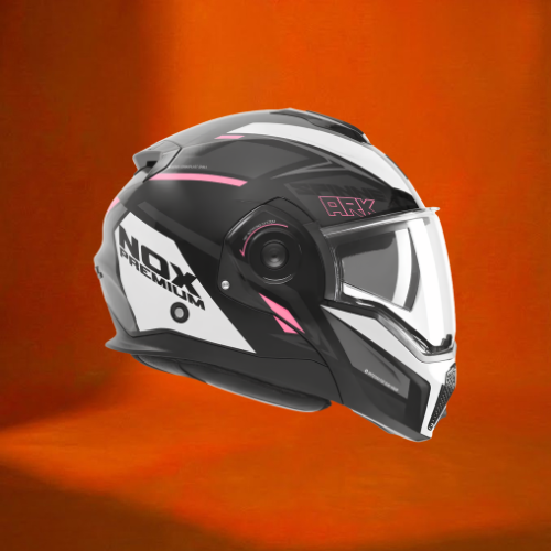 Casque Modulable Nox Premium Spinner Ark – Confort, Sécurité & Style | Moto Fusion Maroc
