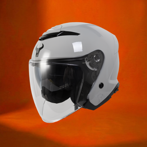 Casque Jet Baysone Neo – Style Urbain, Confort & Protection | Moto Fusion Maroc